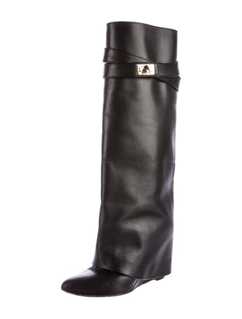 givenchy fold over boots review|givenchy shark boots on sale.